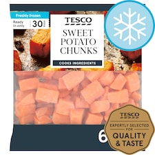Tesco Frozen Sweet Potato Chunks 600G