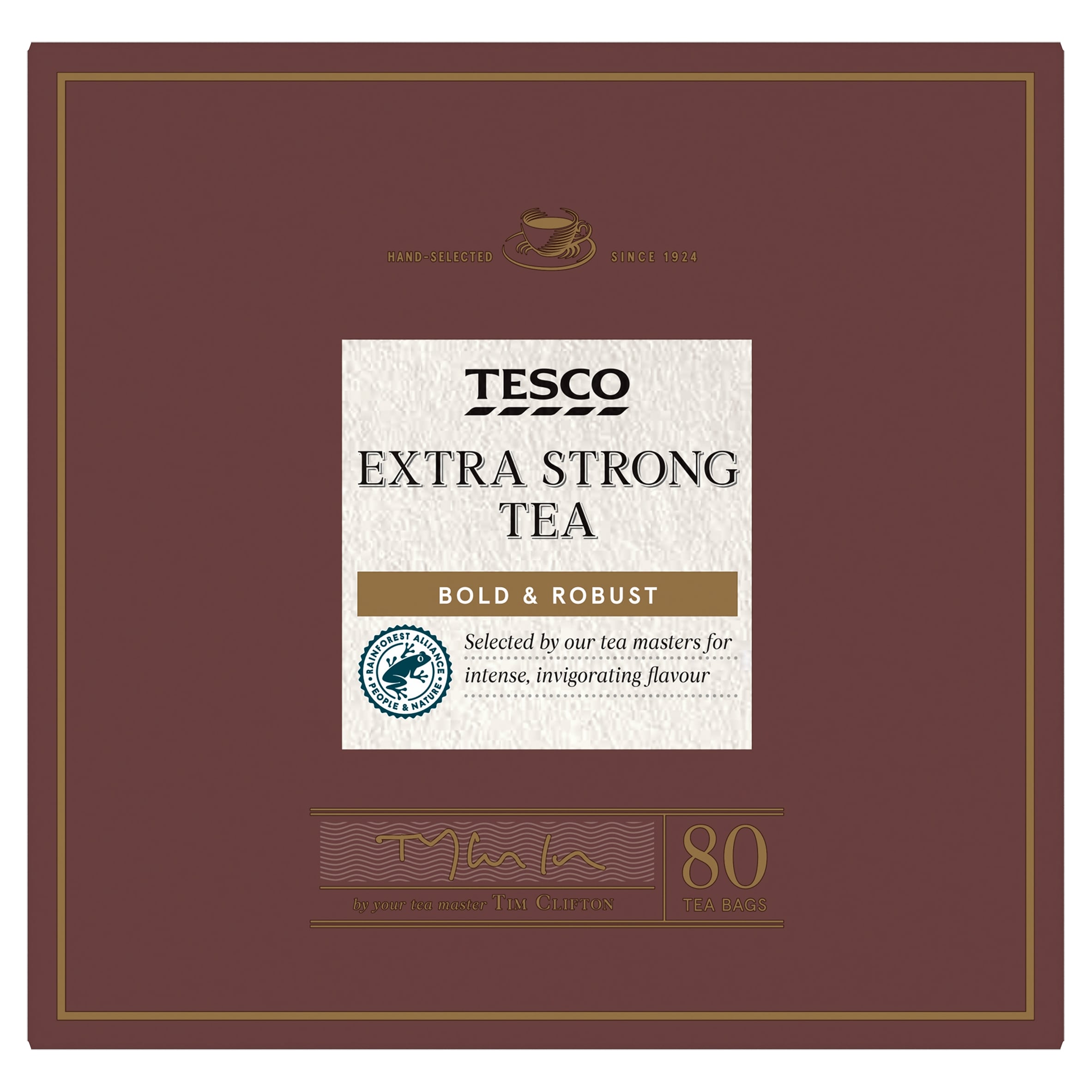 Tesco Extra Strong Tea 80 Bags 250G