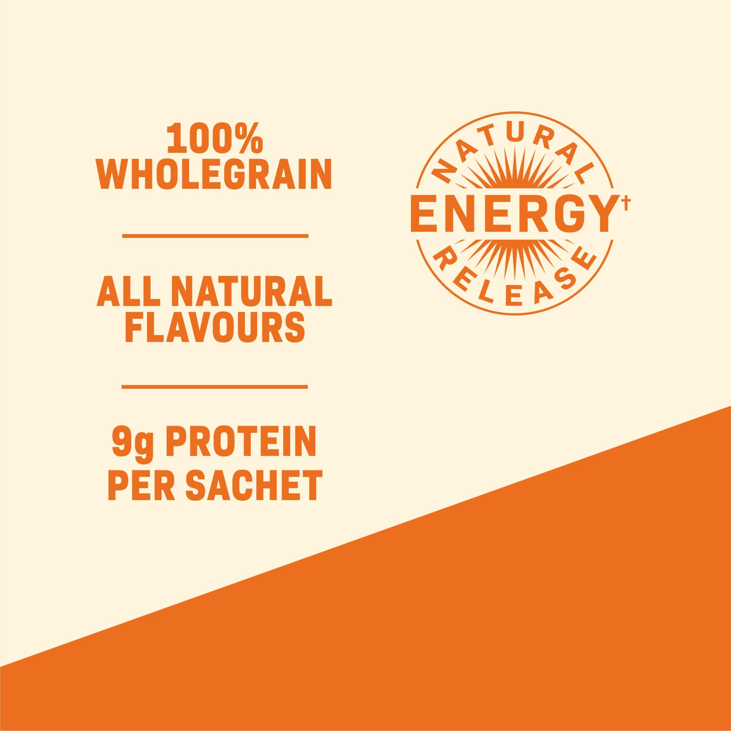 Quaker Protein Oat So Simple Golden Syrup Porridge Sachets 8x43g thumbnail 2