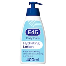 E45 Daily Moisturiser Body Lotion for Dry & Sensitive Skin 400ml