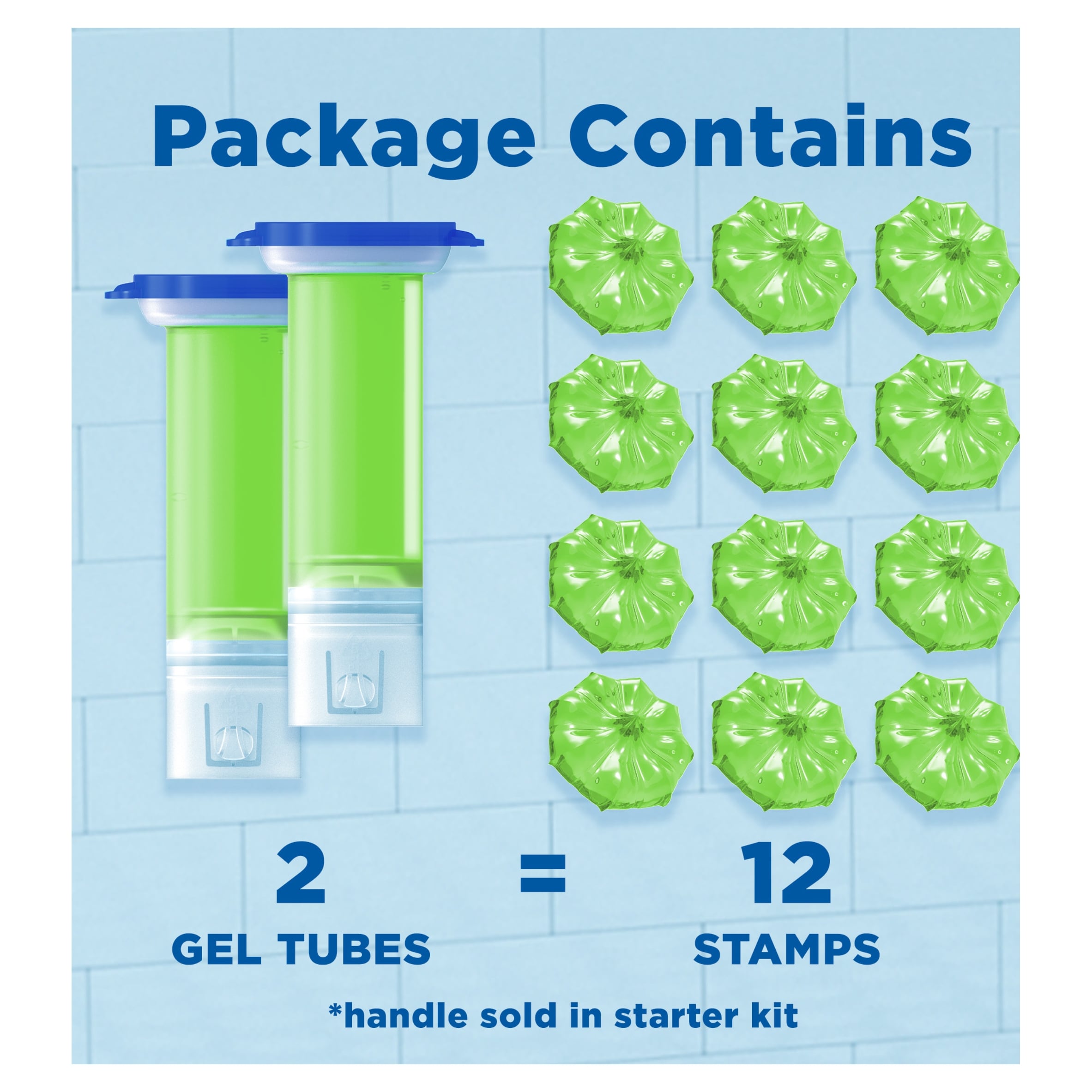Duck Fresh Discs Toilet Cleaner Refills - Lime 2 x 36ml thumbnail 2