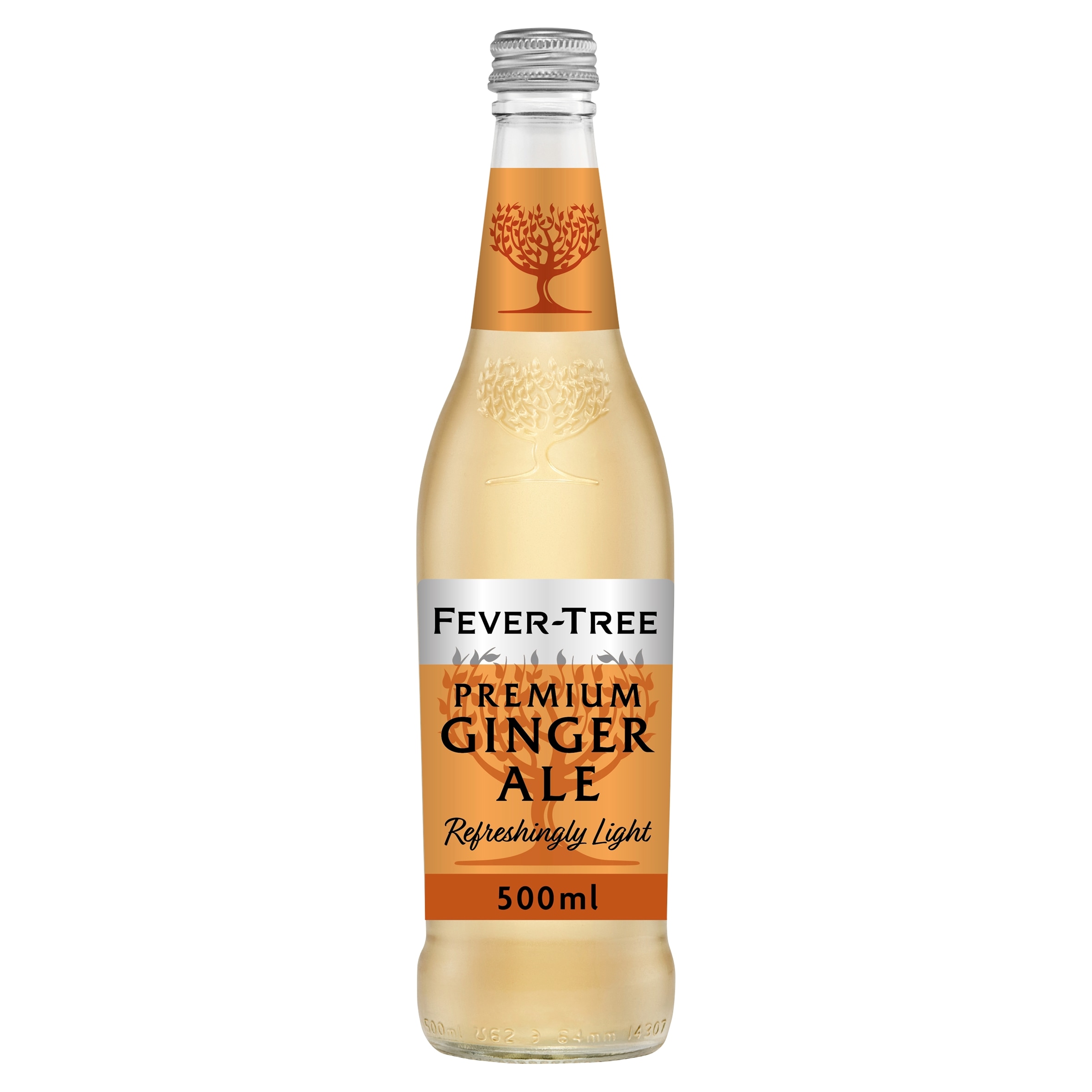 Fever-Tree Light Ginger Ale Bottle 500ml