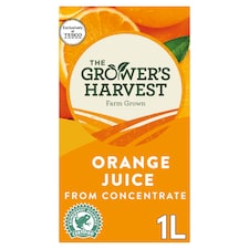 Grower's Harvest Orange Juice Smooth 1 Litre