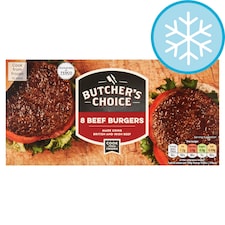 Butchers Choice 8 Burgers 397G