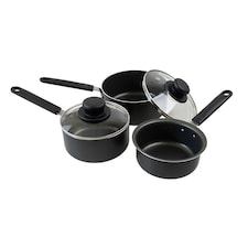 Tesco Basics Aluminium Pan Set thumbnail 2
