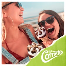 Cornetto Non Dairy Vegan Gluten Free Soy Vanilla Ice Cream Cone 4x90ml thumbnail 4