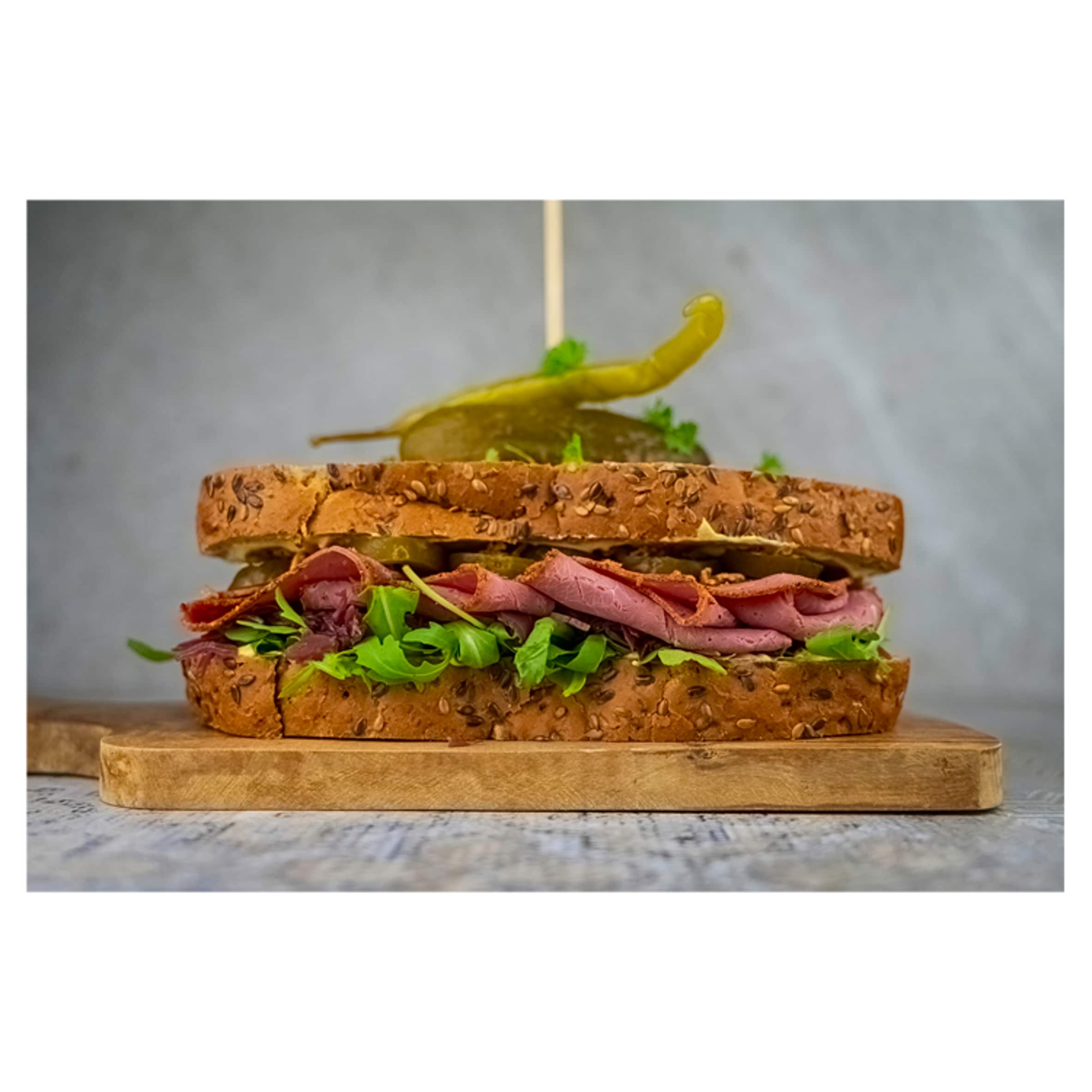 Tesco British Pastrami Slices 100g thumbnail 2