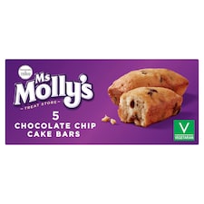Ms Molly's Chocolate Chip Cake Bars 5 Pack