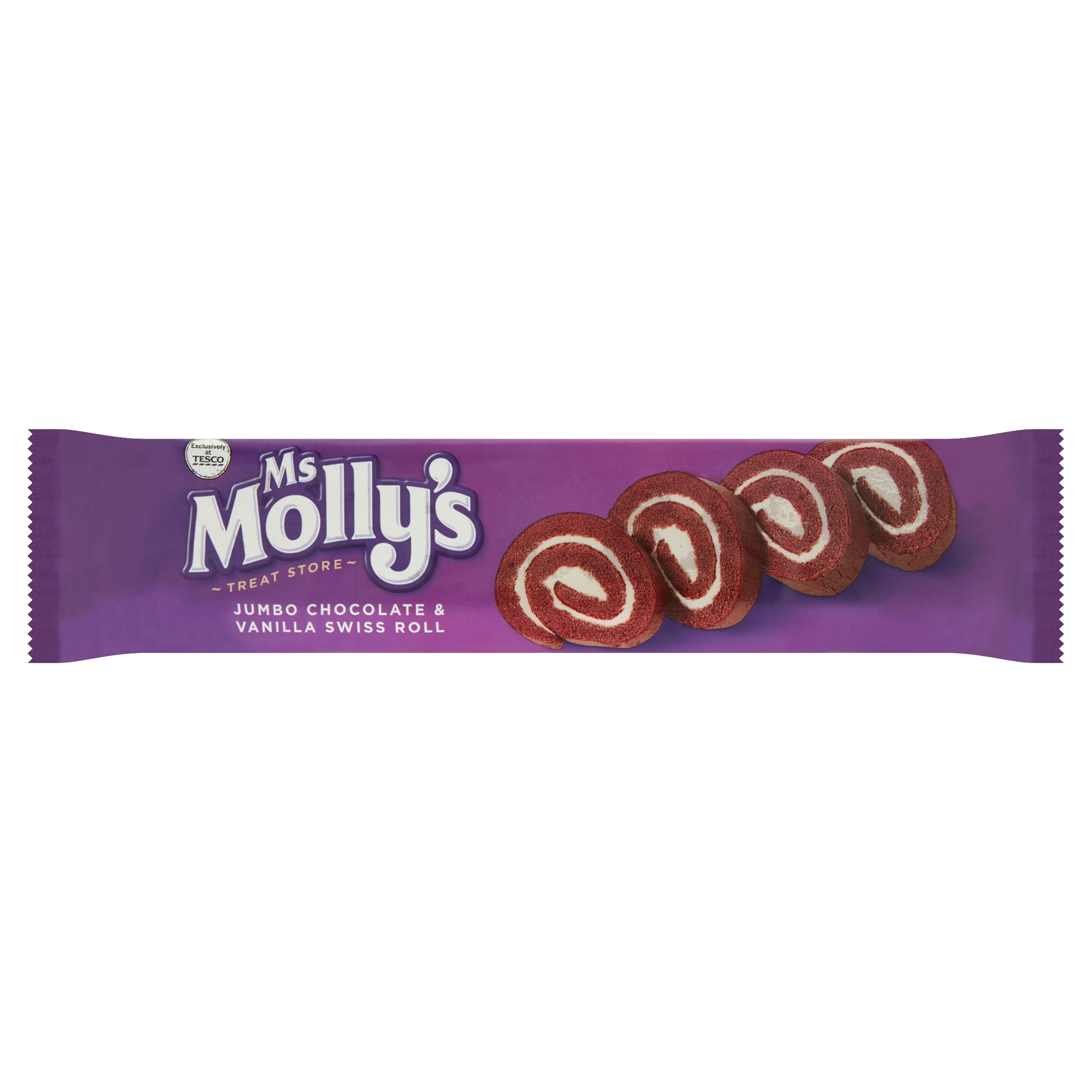 Ms Molly's Jumbo Chocolate & Vanilla Swiss Roll