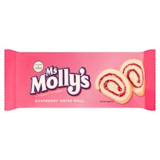 Ms Molly's Raspberry Swiss Roll