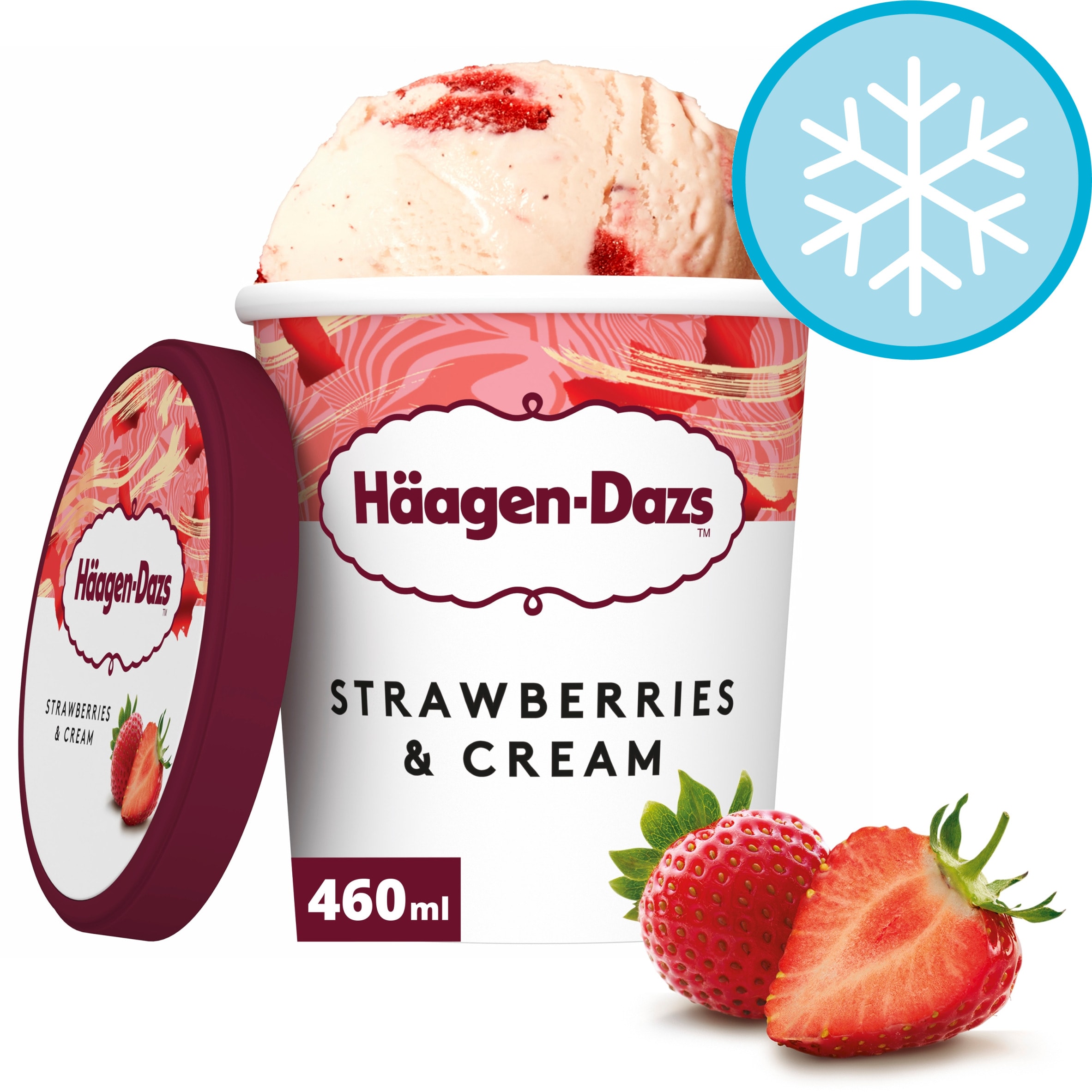 Haagen-Dazs Strawberries & Cream Ice Cream