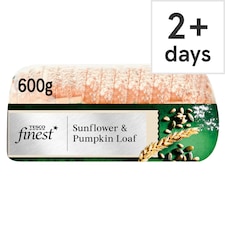 Tesco Finest Sunflower & Pumpkin Sliced White Bread Loaf 600g