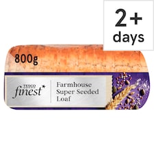 Tesco Finest Super Seeded Sliced Farmhouse Loaf 800g