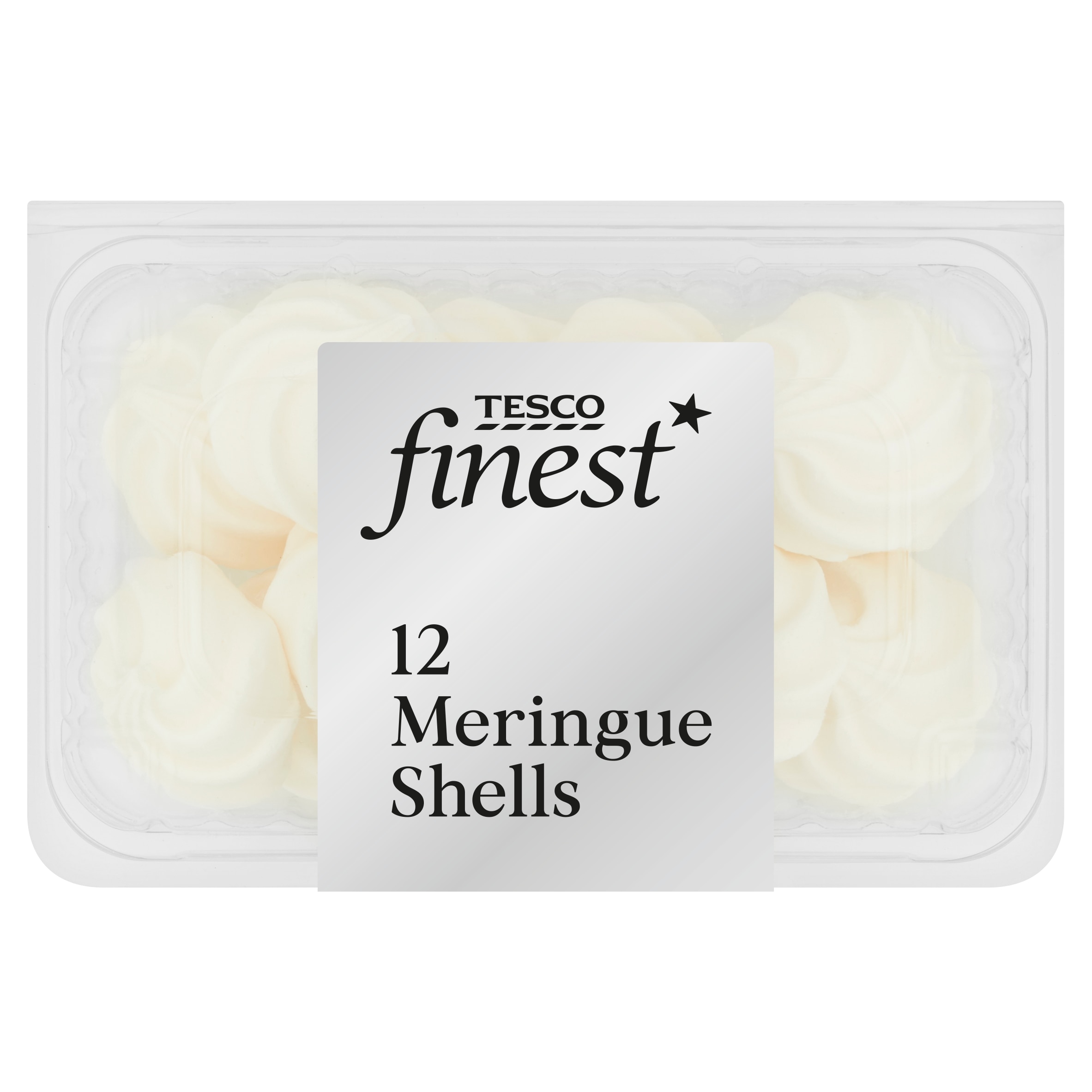 Tesco Finest Meringue Shells 12 Pack