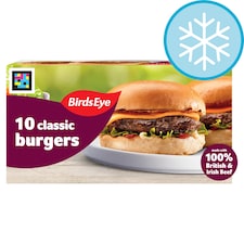 Birds Eye Classic Beef Burgers with Onion 10 Pack 567g