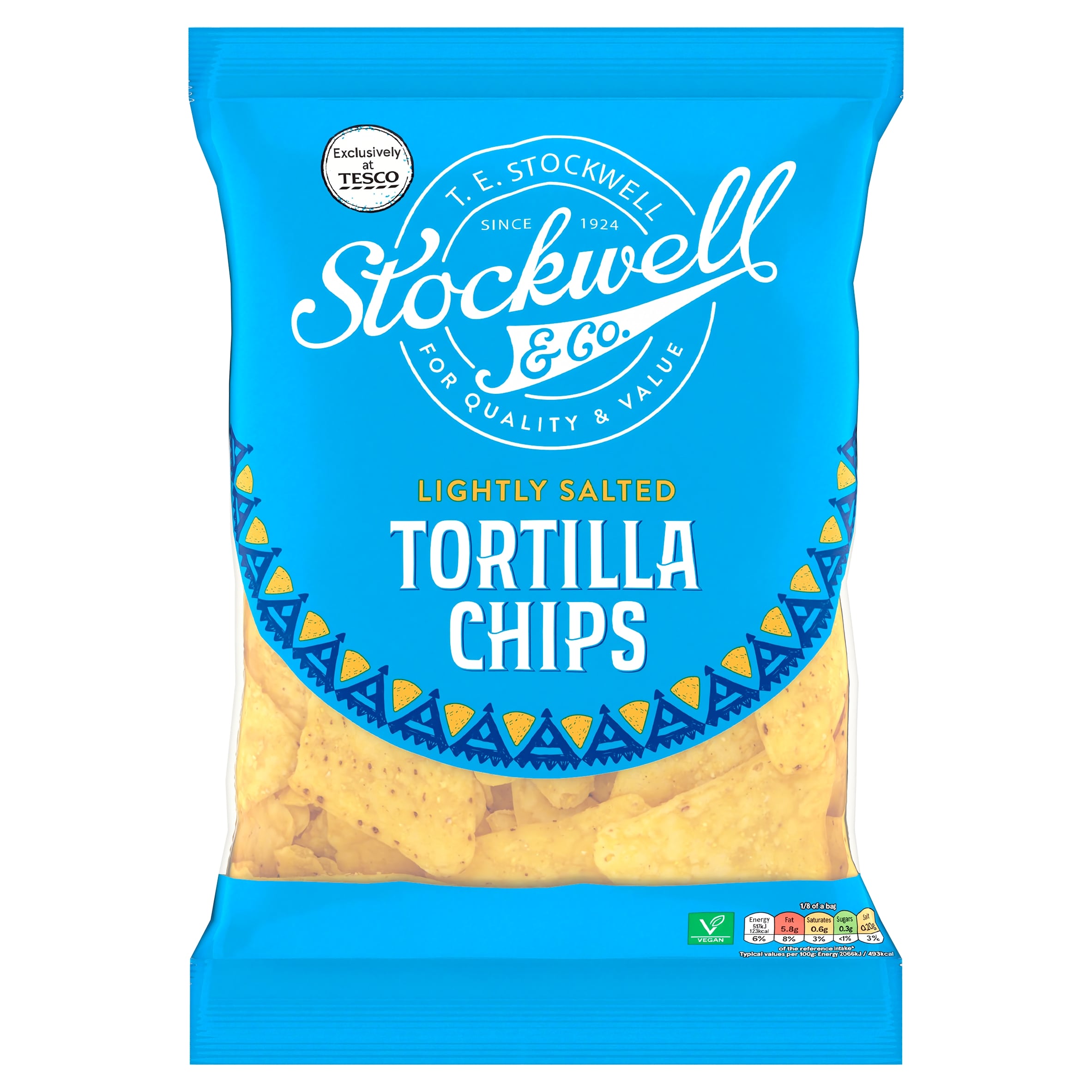 Stockwell & Co Lightly Salted Tortilla 200G