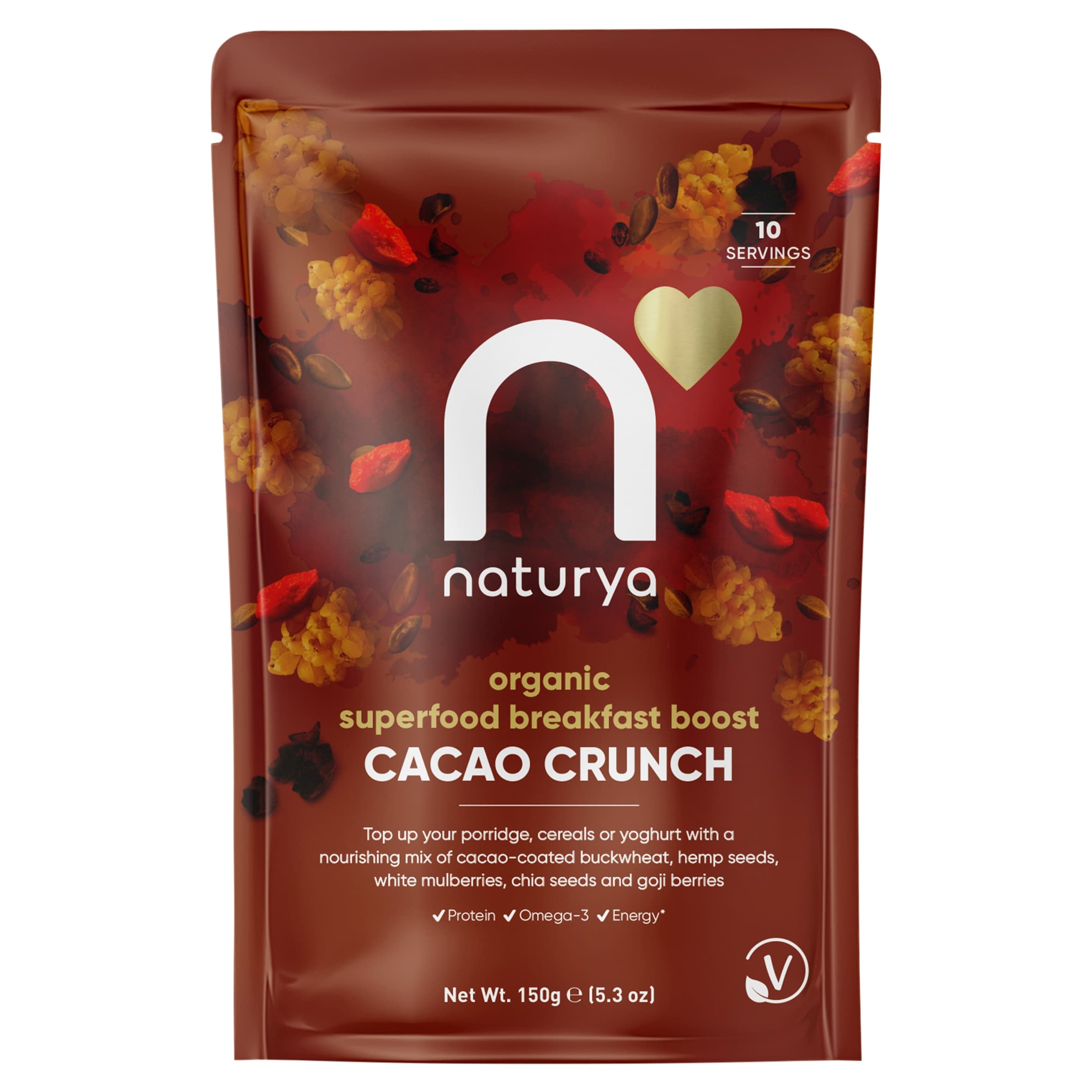 Naturya Organic  Breakfast Boost Cacao Crunch