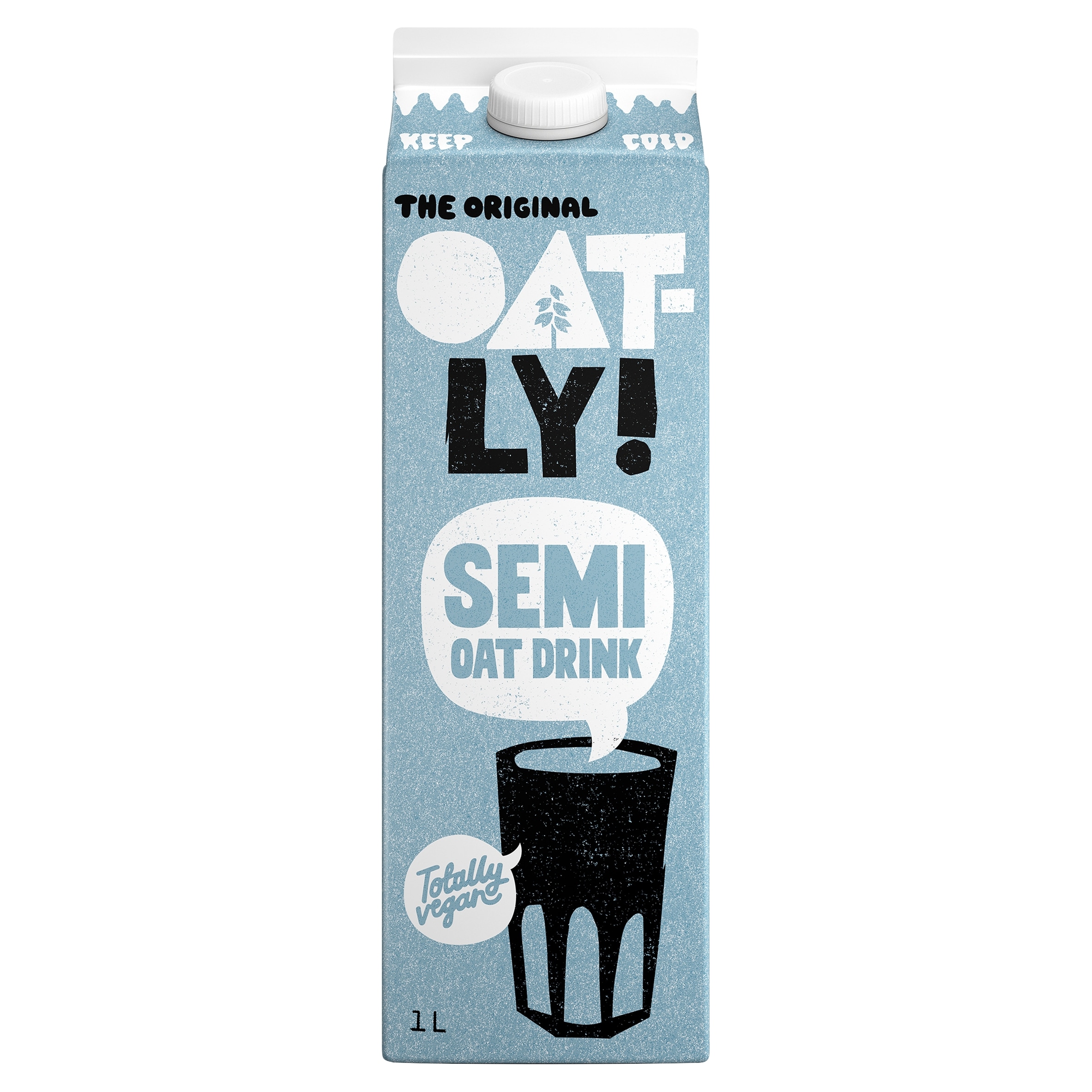Oatly Semi Oat Drink Chilled 1L