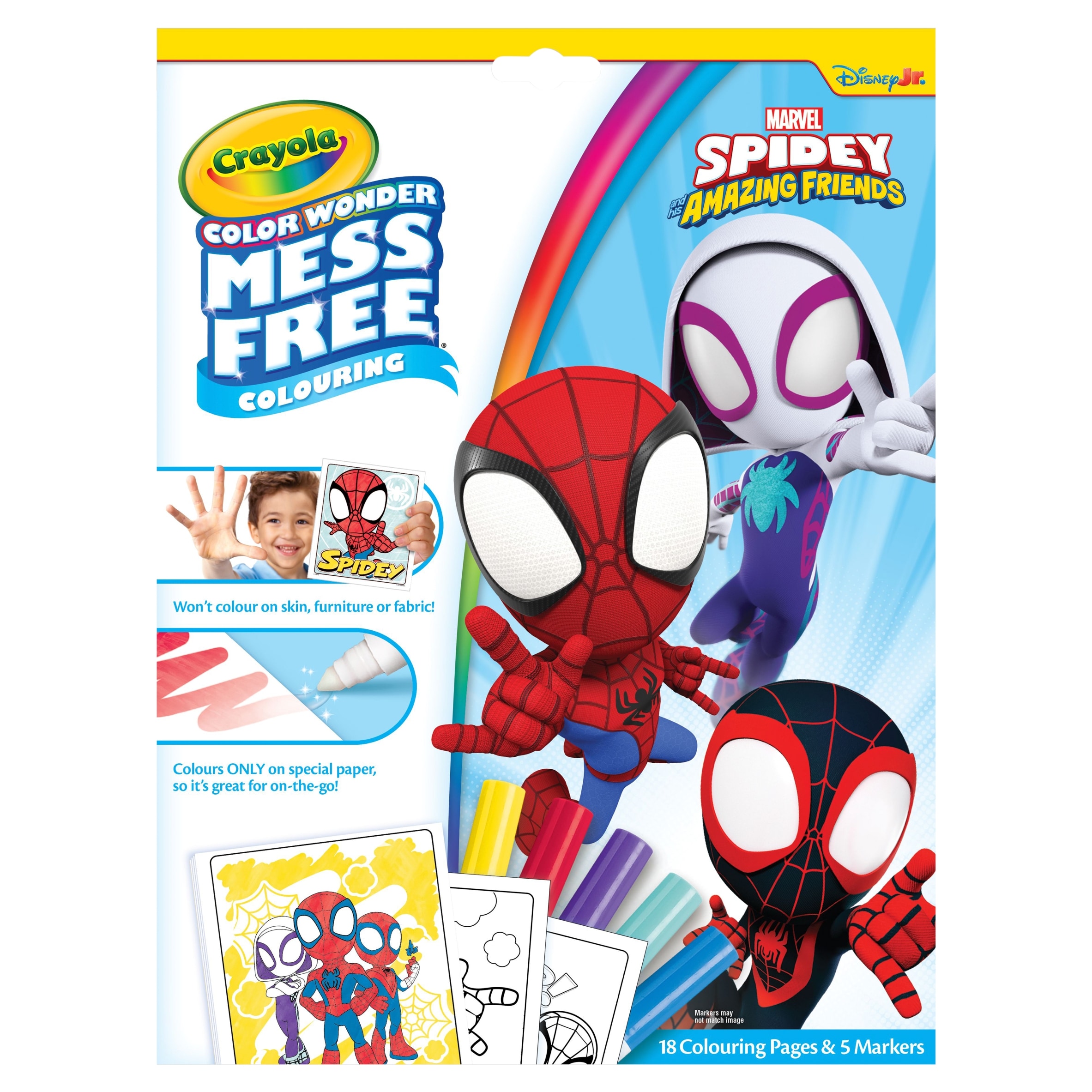 Crayola Colour Wonder Spiderman