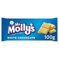 Ms Molly's White Chocolate Bar 100G