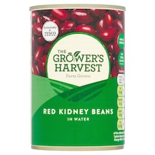 Growers Harvest Red Kidney Beans In Water 400G
