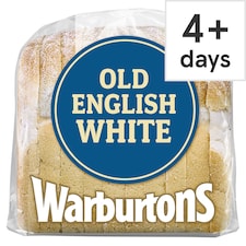 Warburtons Premium Old English Sliced White Bread 400g