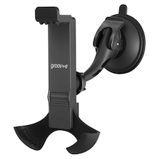 Groov-e in Car Phone Holder Vacuum Suction Black