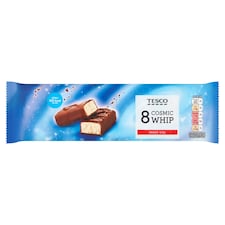 Tesco Cosmic Whip Chocolate Bars Multipack 8 X 22g