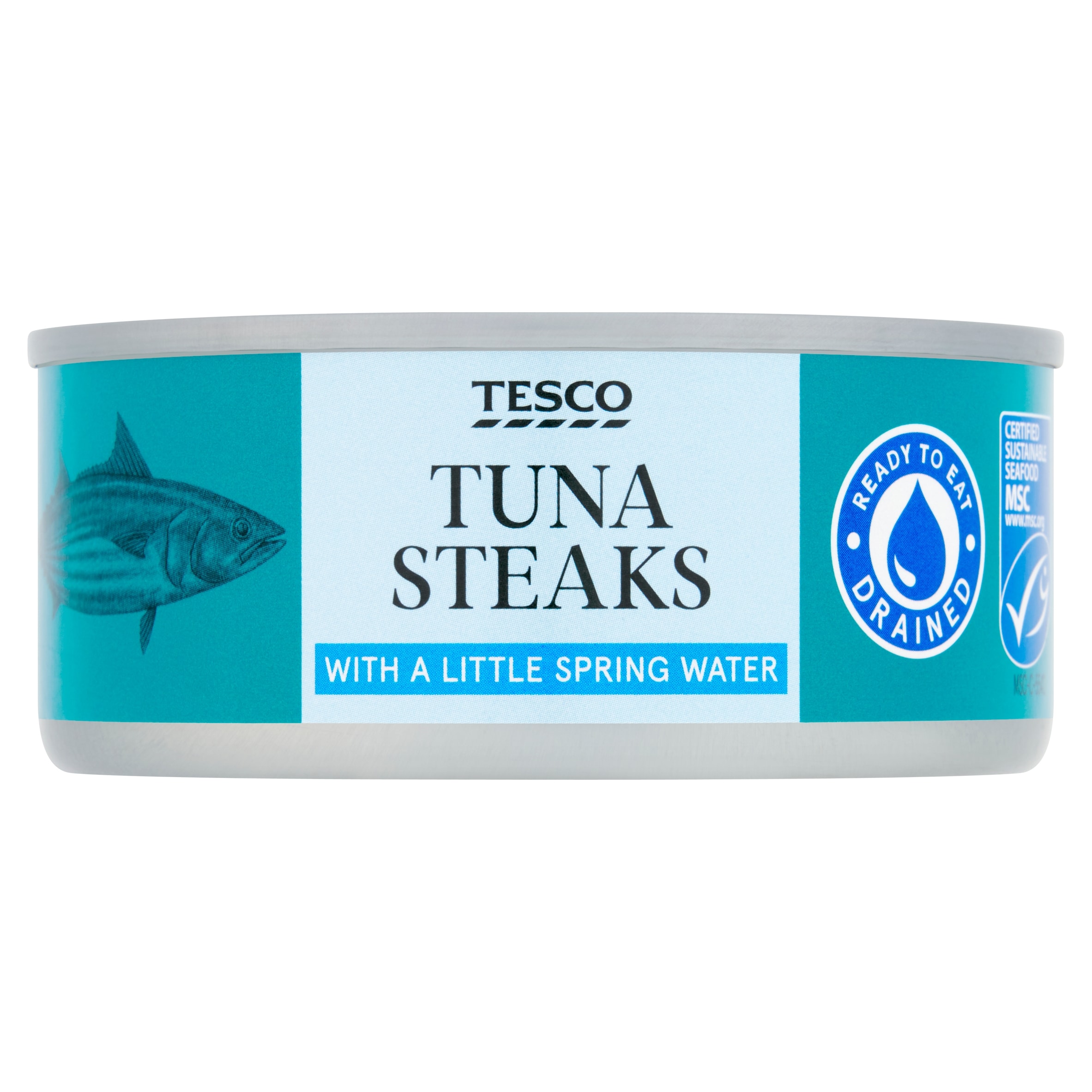 Tesco Tuna Steaks with a Little Spring Water 110g