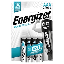Energizer Max Plus AAA 4Pk