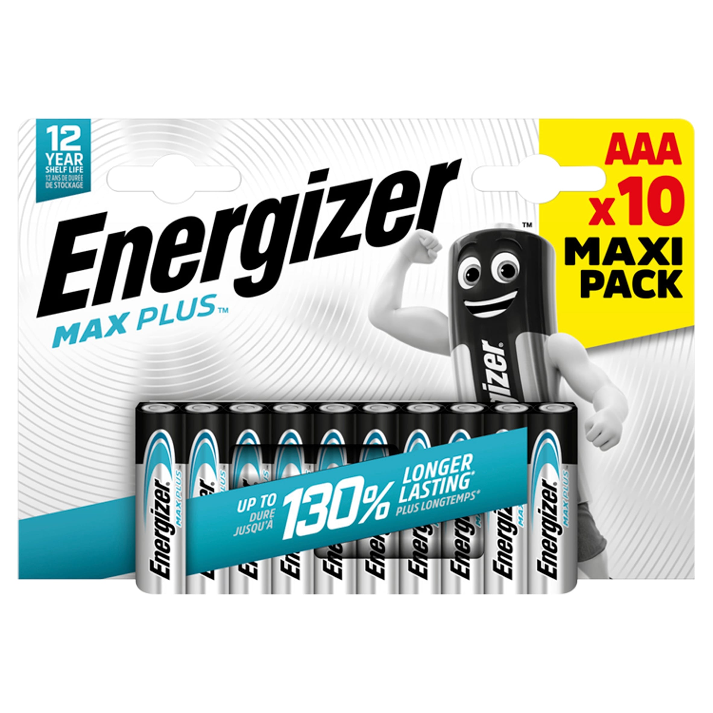 Energizer Max Plus AAA 10Pk