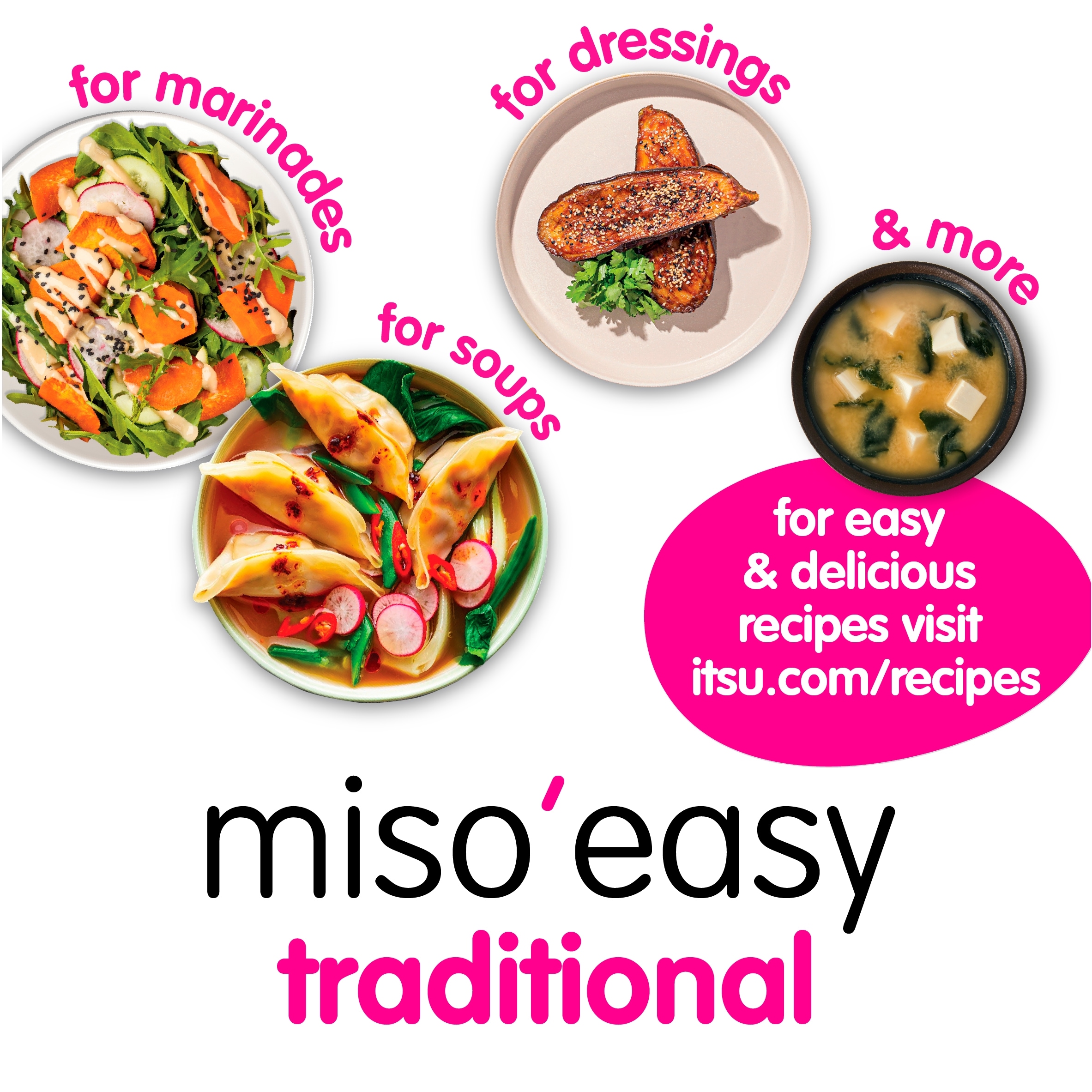 Itsu Miso'easy Traditional Miso 5X21g thumbnail 4