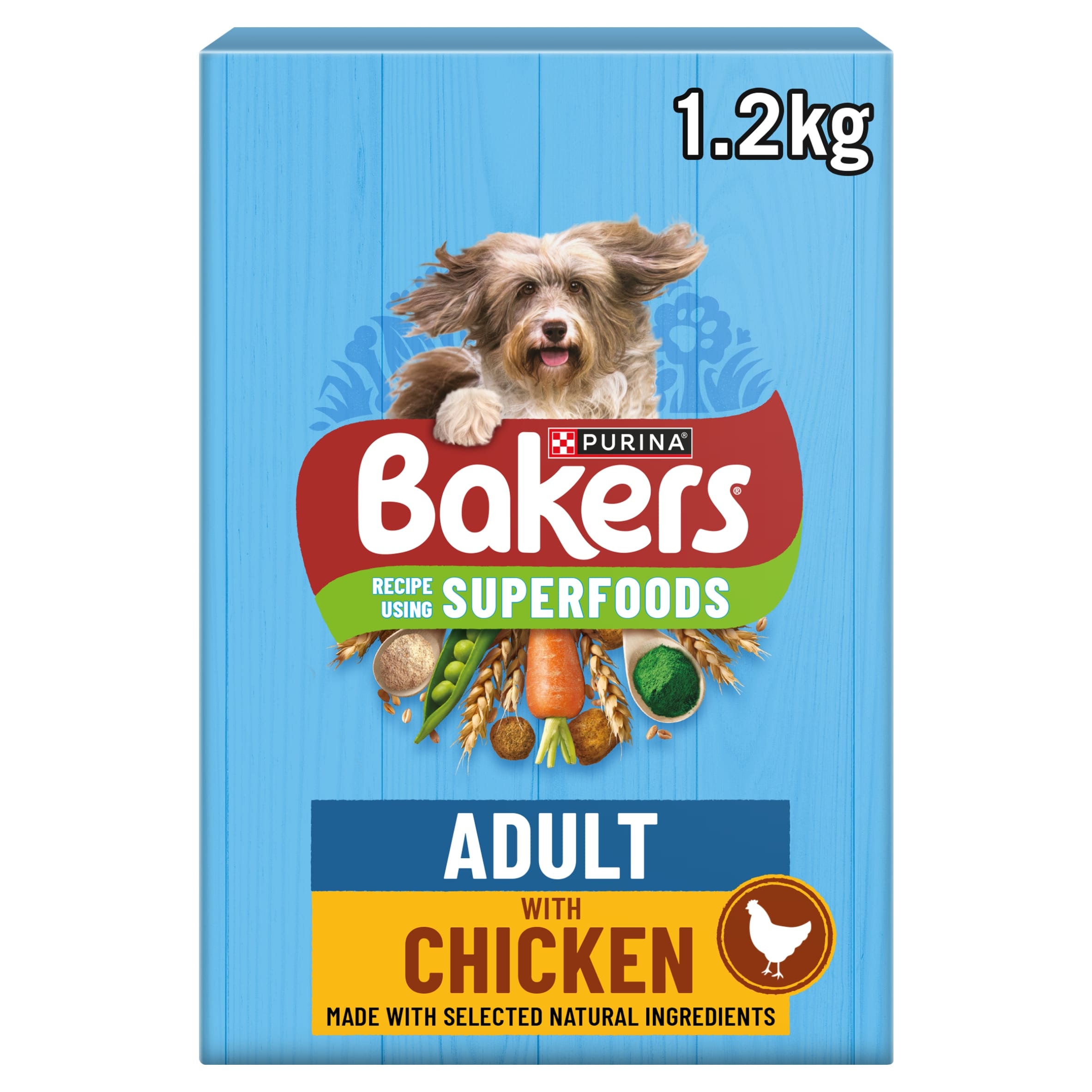 Bakers Chicken with Vegetables Dry Dog Food