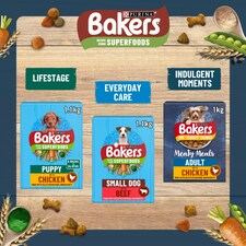 BAKERS Senior Chicken with Vegetables Dry Dog Food 2.85kg thumbnail 4
