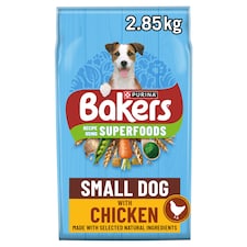 BAKERS Small Dog Chicken Dry Dog Food 2.85kg