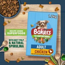 BAKERS Beef with Vegetables Dry Dog Food 3kg thumbnail 5