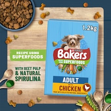 BAKERS Beef with Vegetables Dry Dog Food 3kg thumbnail 6