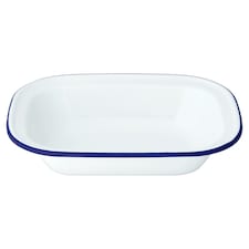 Tesco Enamel Pie Dish 26Cm