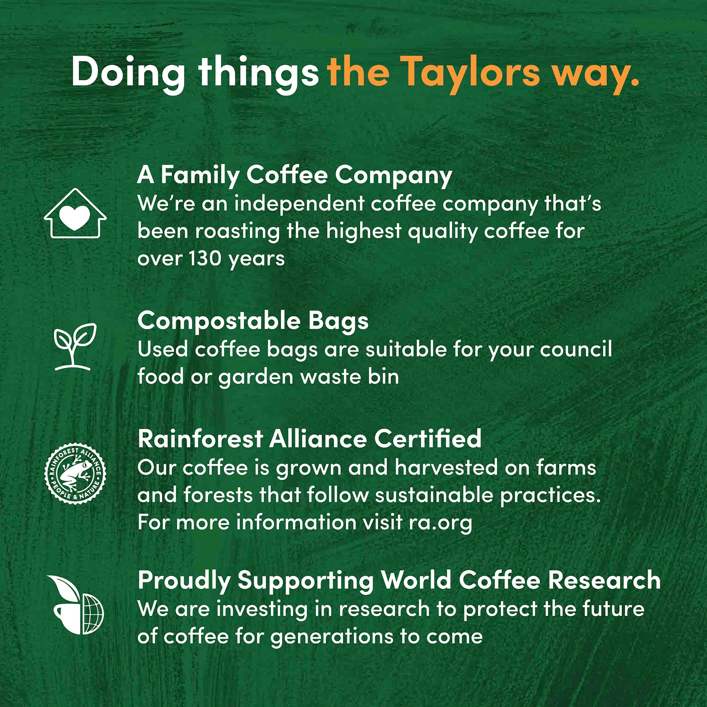 Taylors 10 Hot Lava Java Coffee Bags 75G thumbnail 4