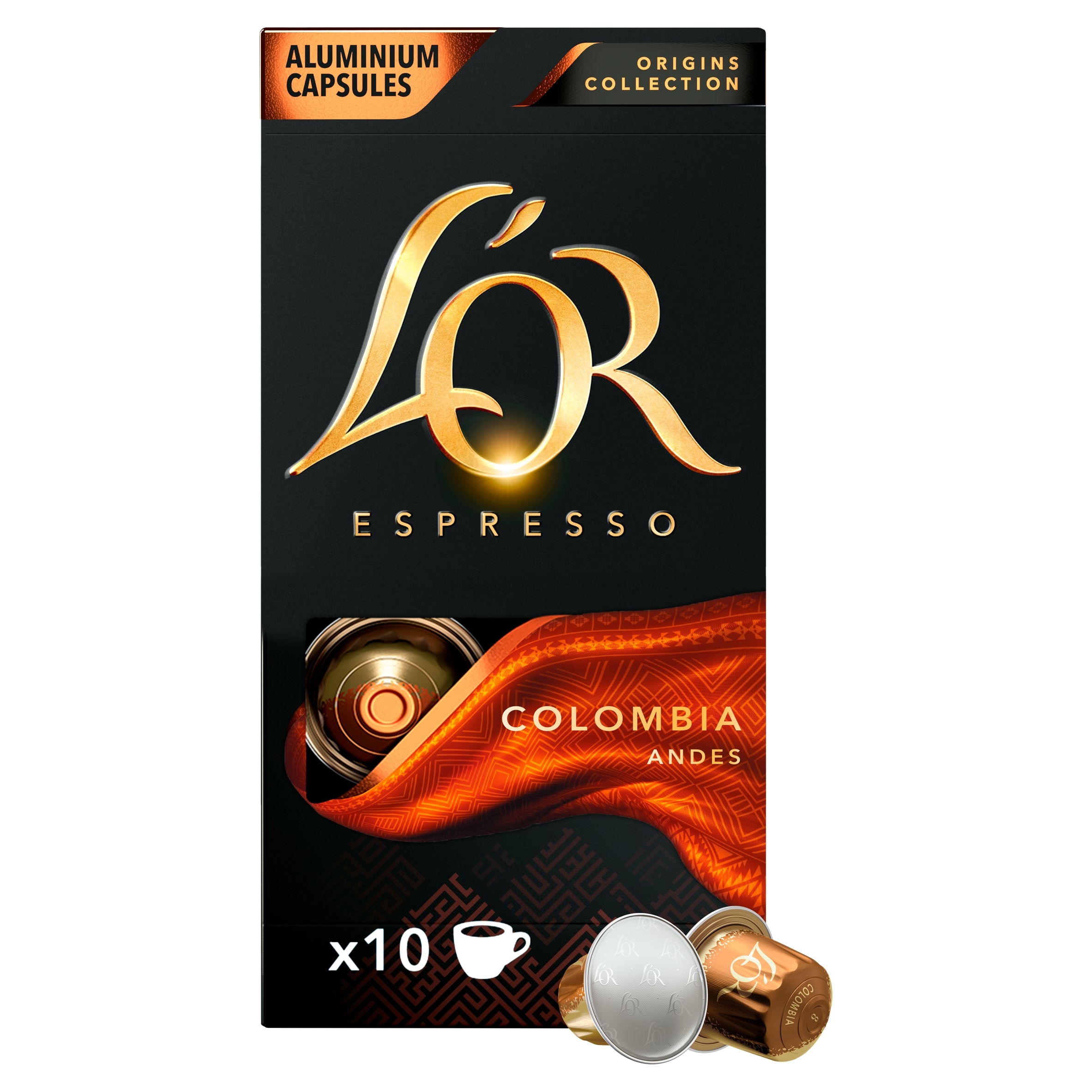 L'or. 10 Colombia Coffee Capsules 52G thumbnail 2