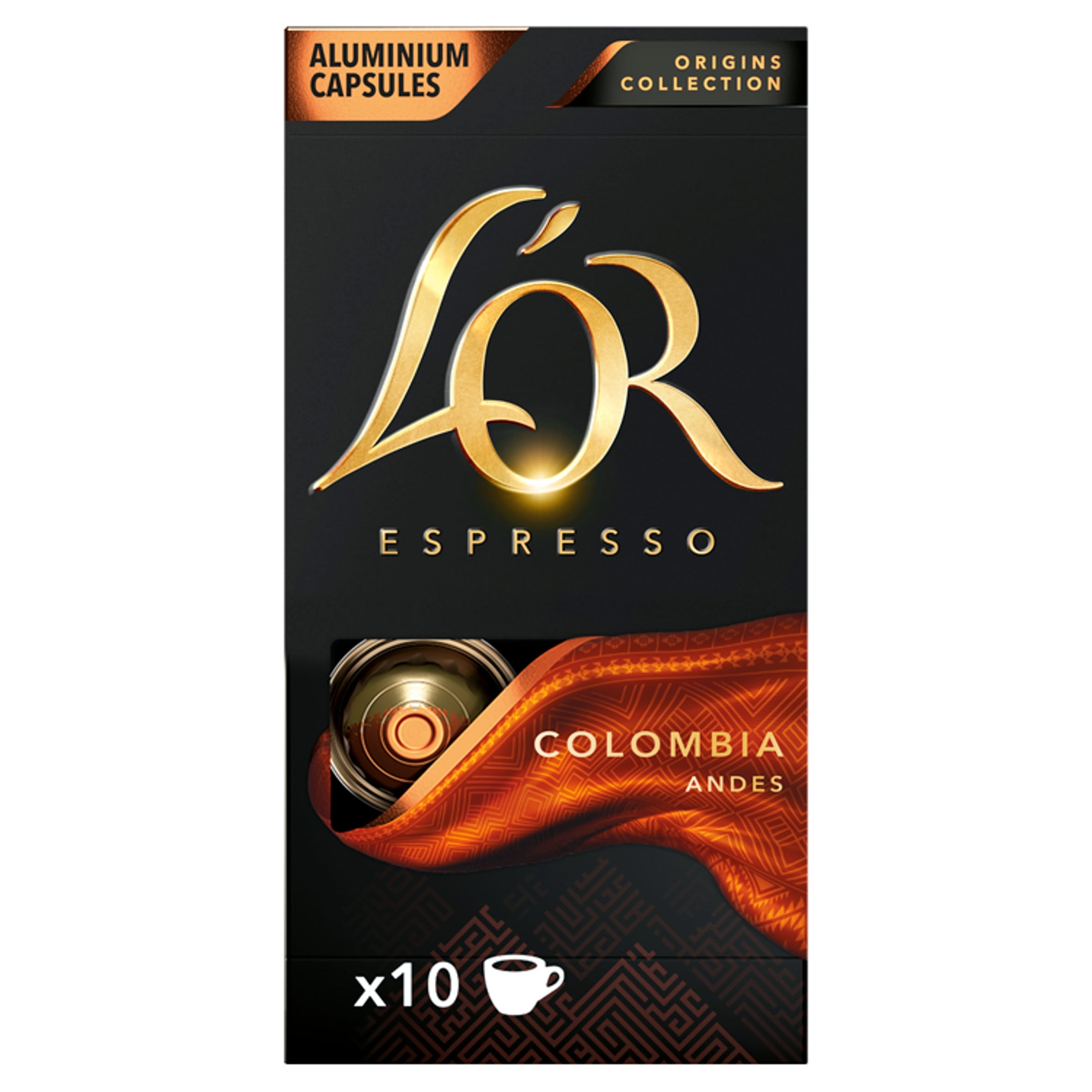 L'or. 10 Colombia Coffee Capsules 52G thumbnail 3