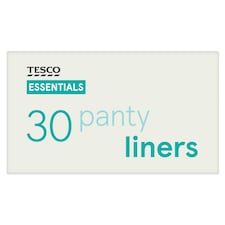 Tesco Essentials Panty Liners 30 Pack