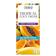 Tesco Tropical Juice Drink 1 Litre