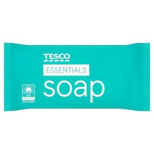 Tesco Essentials Soap 125G