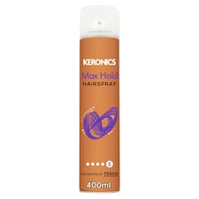 Keronics Max Hold Hairspray 400ml