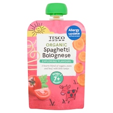 Tesco Spaghetti Bolognese Pouch 130G