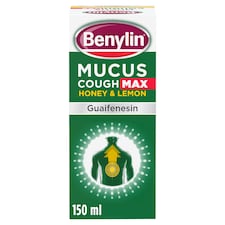 Benylin Mucus Cough Max Syrup - Honey & Lemon 150ml
