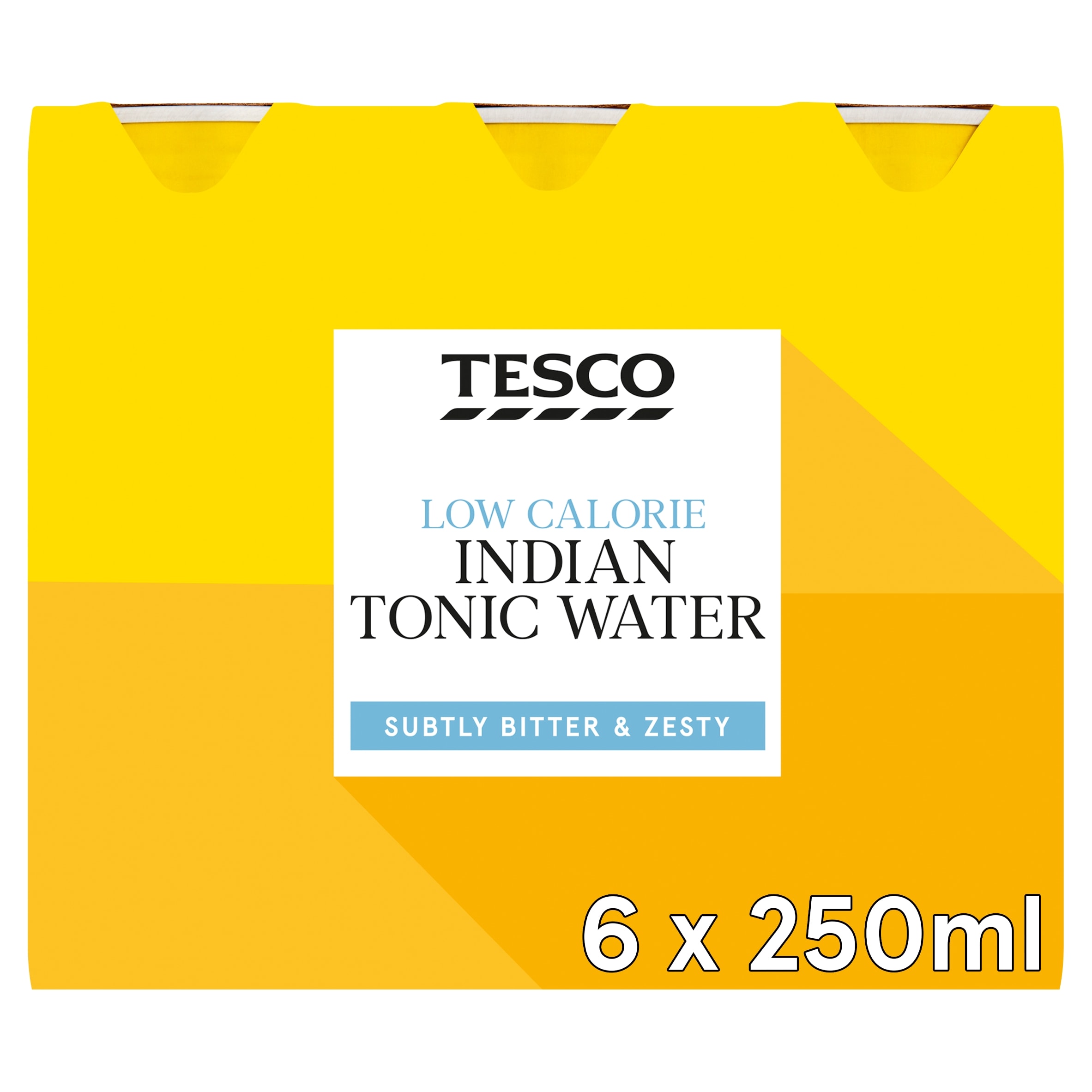 Tesco Low Calorie Indian Tonic Water 6 x 250ml