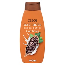 Tesco Extracts Cocoa Butter Body Lotion 400Ml