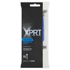 Xprt. For Men 2 Blade Disposable Razors 10 Pack